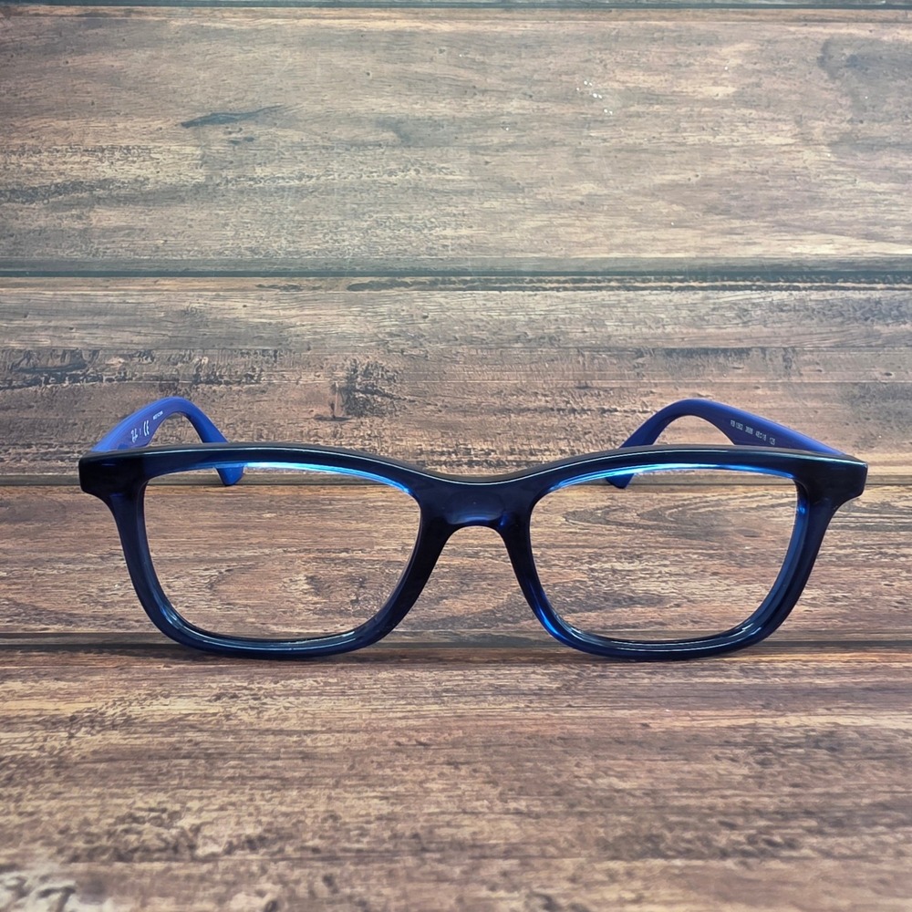 Ray-Ban Junior RB1562 3686 Blue Navy Square Eyeglasses 48-16-125